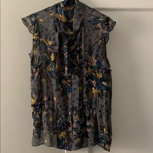 Express Sheer Short Sleeve Tunic